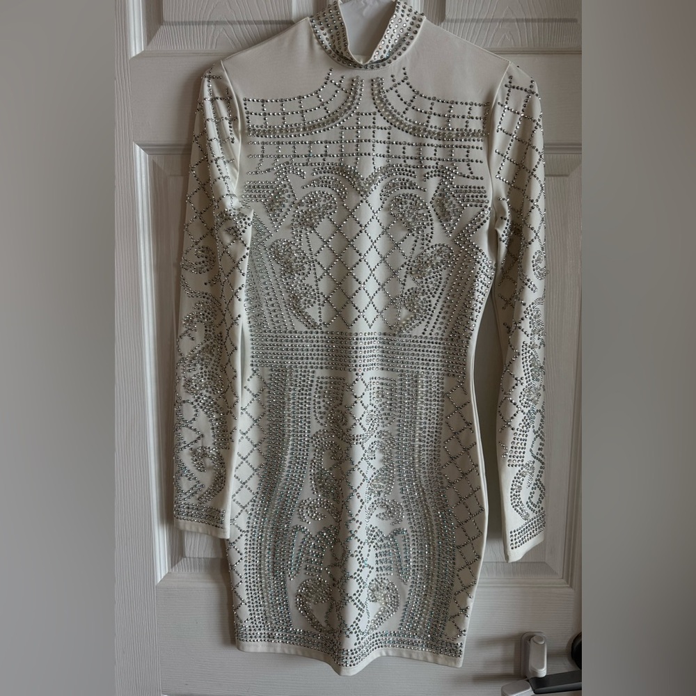 Honey Store Chelsea Rhinestone Dress - Worn Once